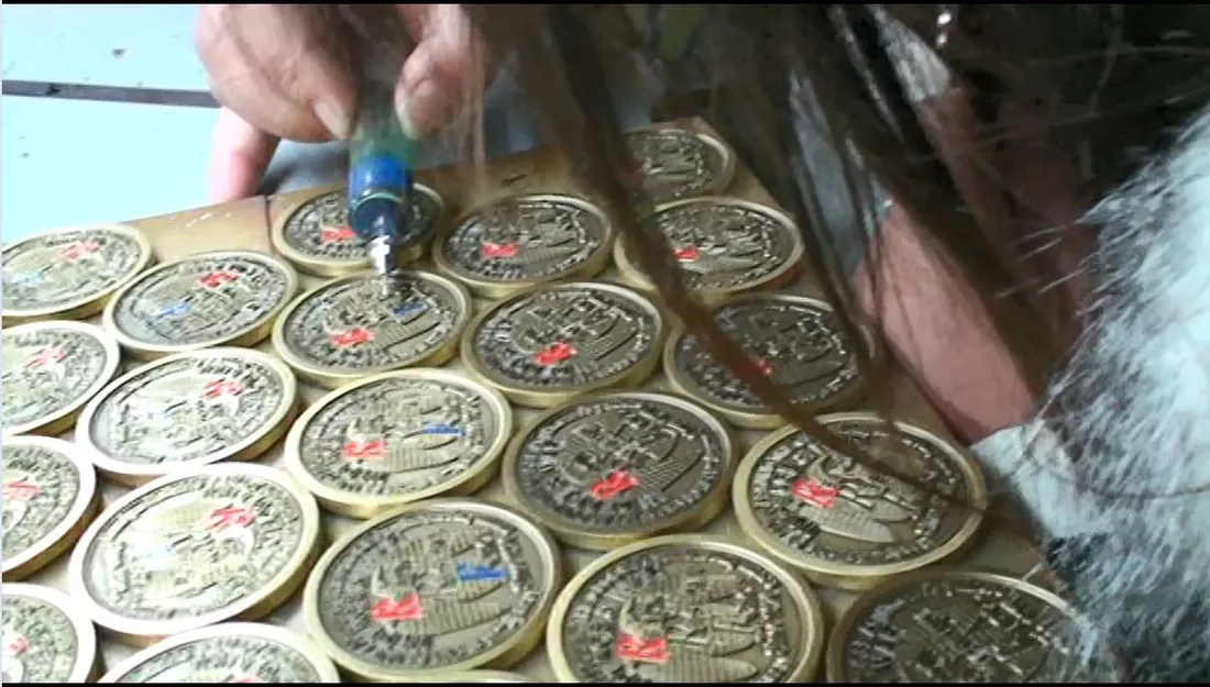 Enamel Colour Filling