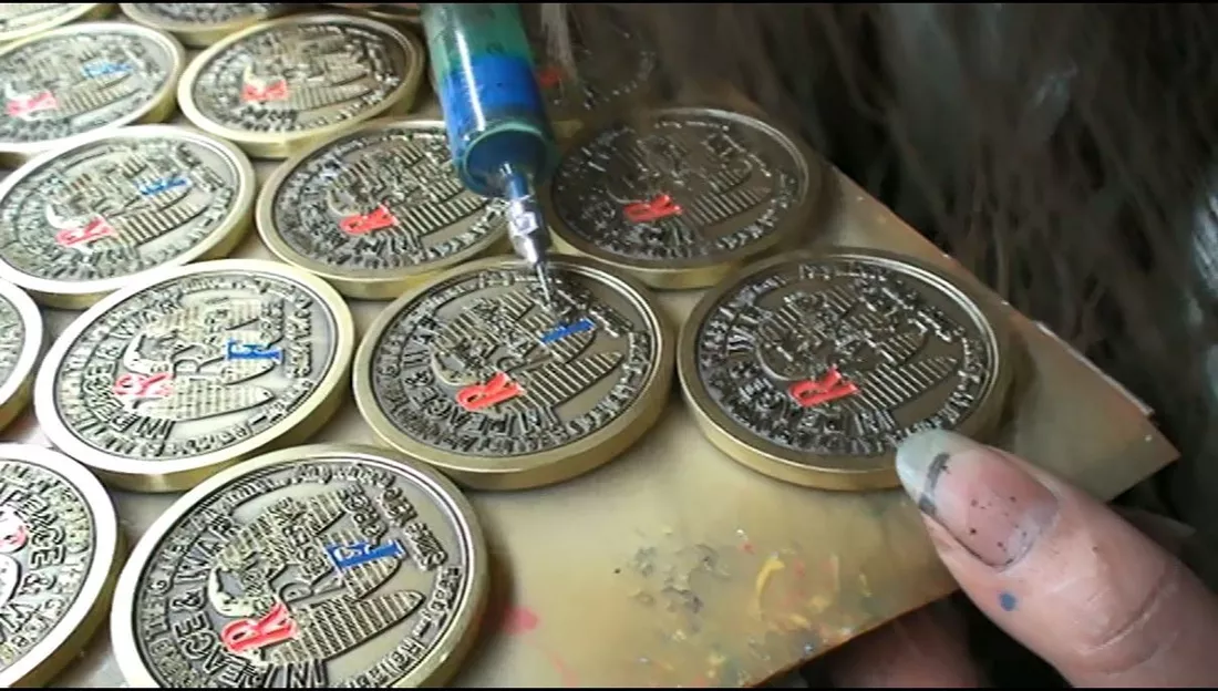 Enamel Colour Filling