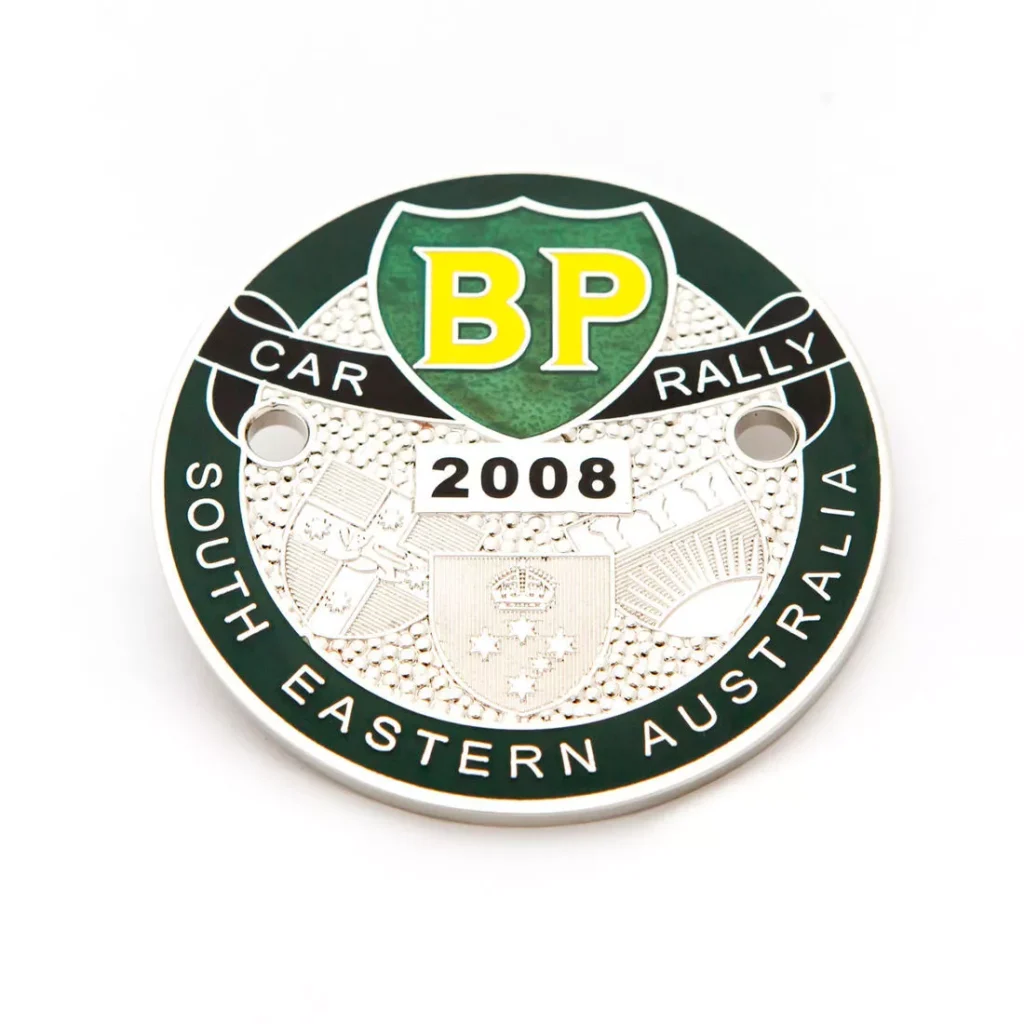 Car Rally event cast badge