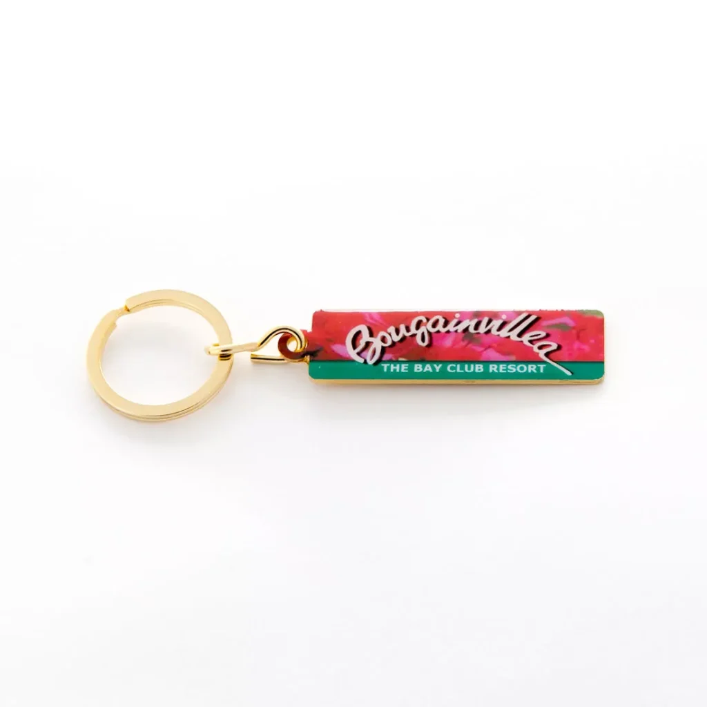 Holiday resort keyring