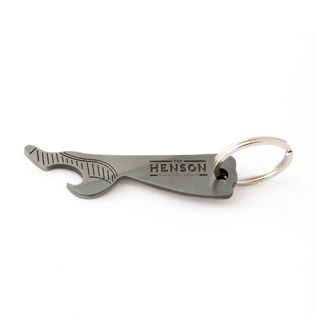 Hotel pub membership keyring