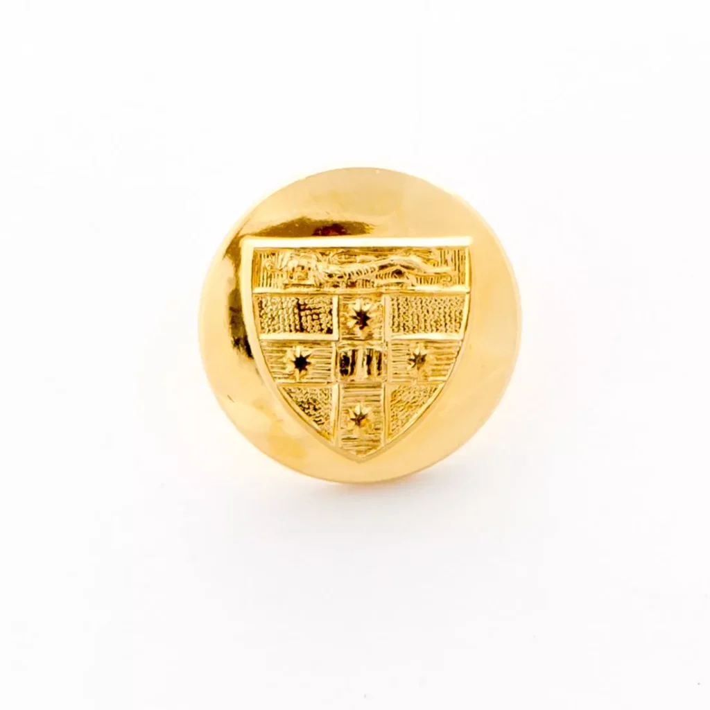 Uniform costume button