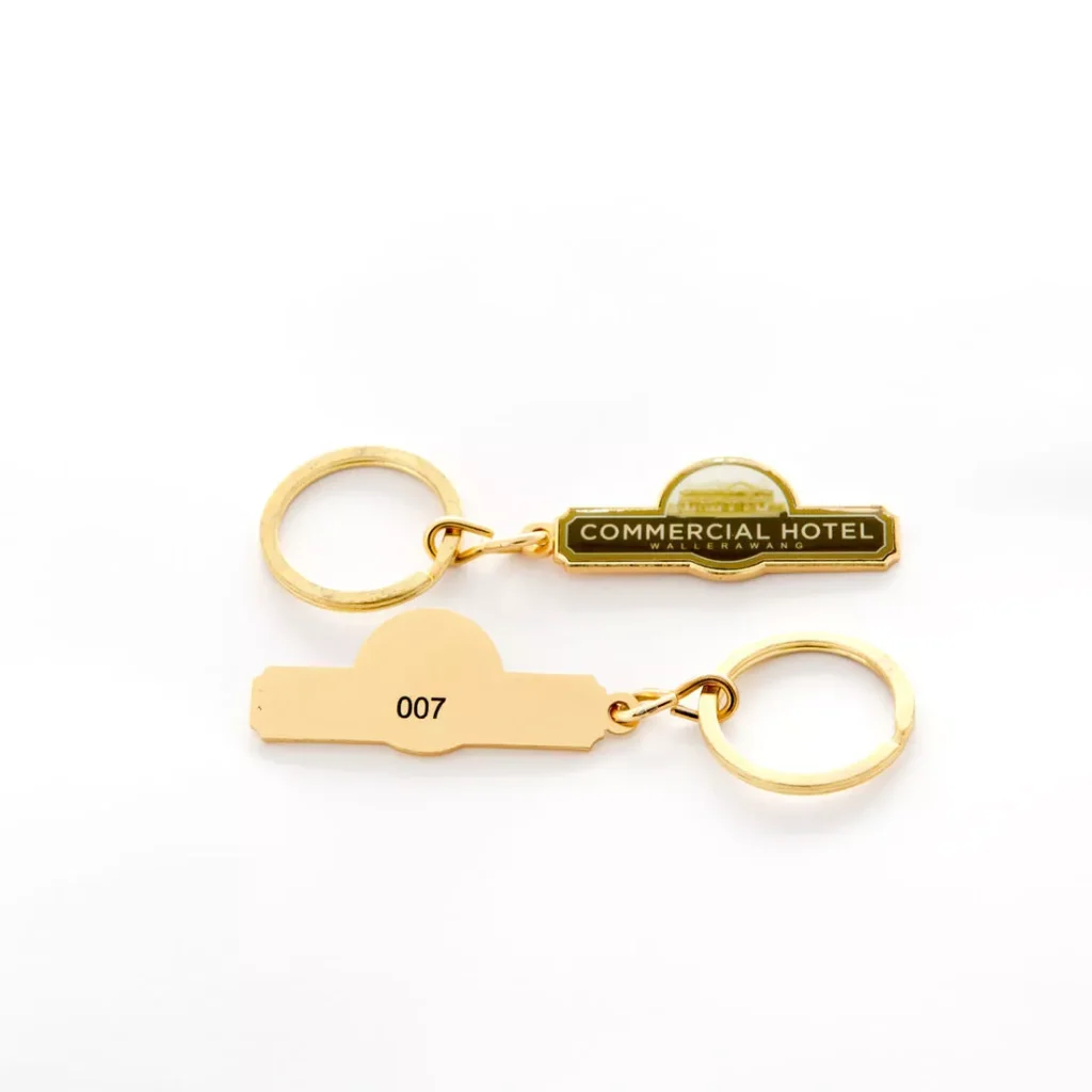 hotel room custom keyring