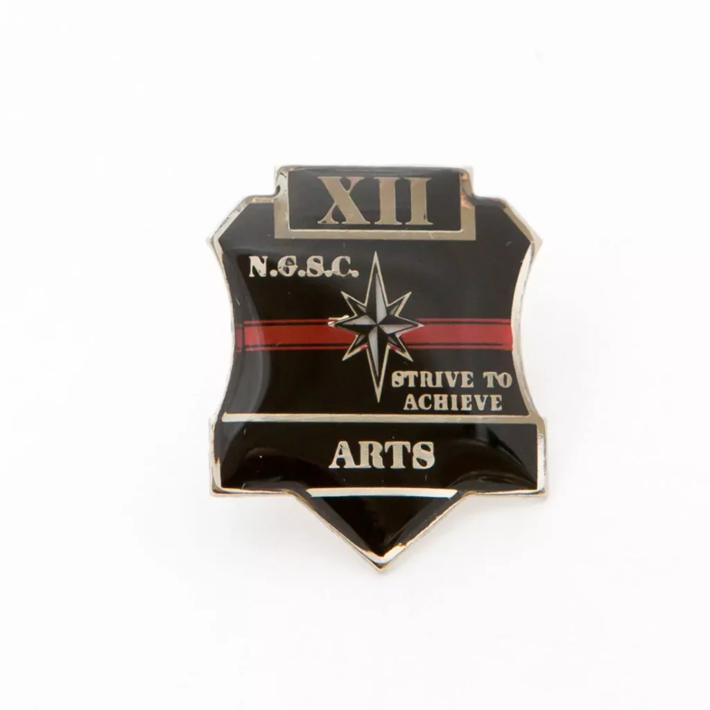 school arts captain badge