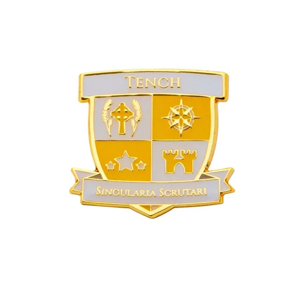 school motto badge